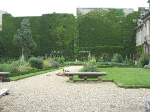 Garden at the Hotel Carnavalet